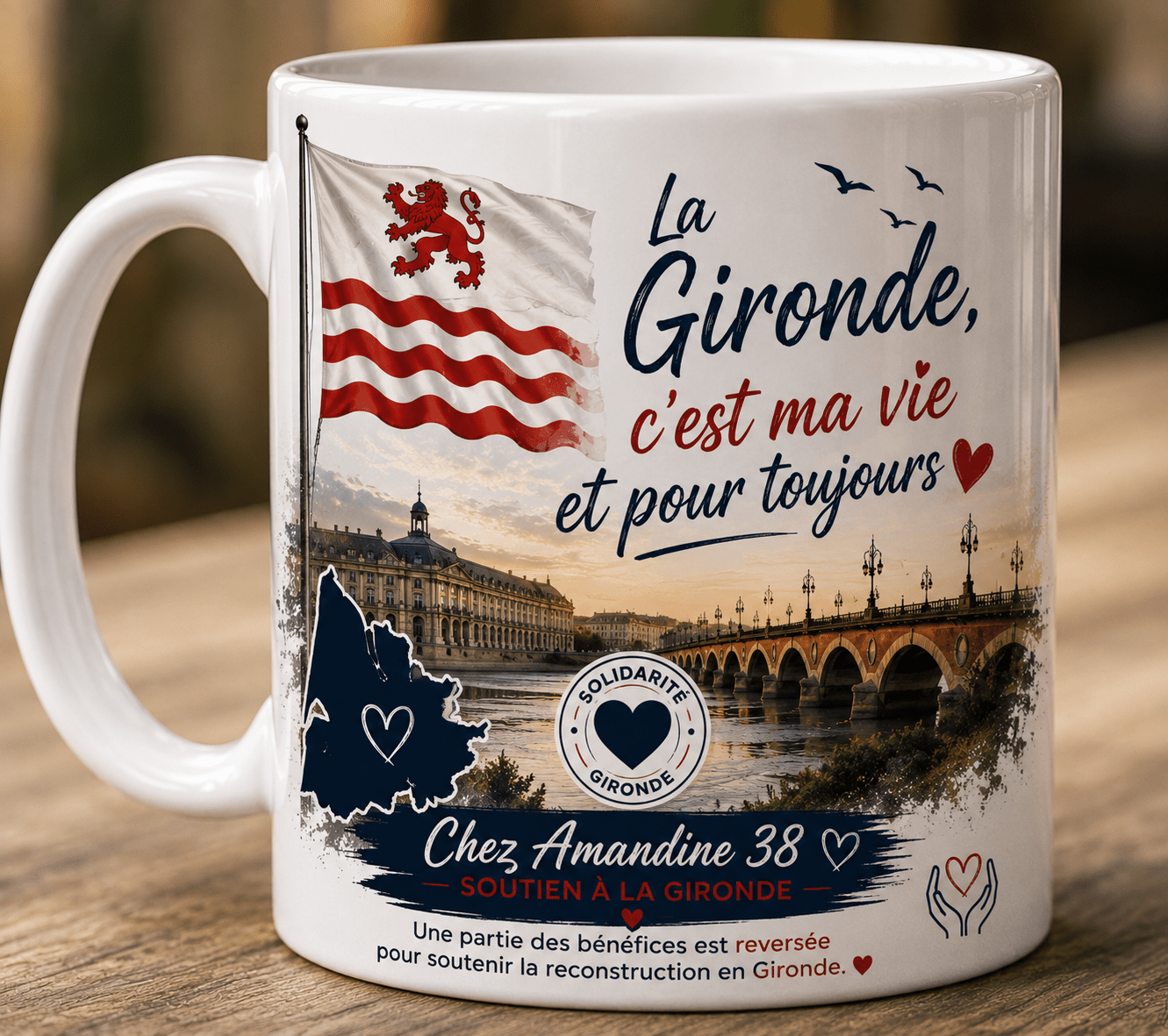 Mug La Gironde - Solidarité ❤️