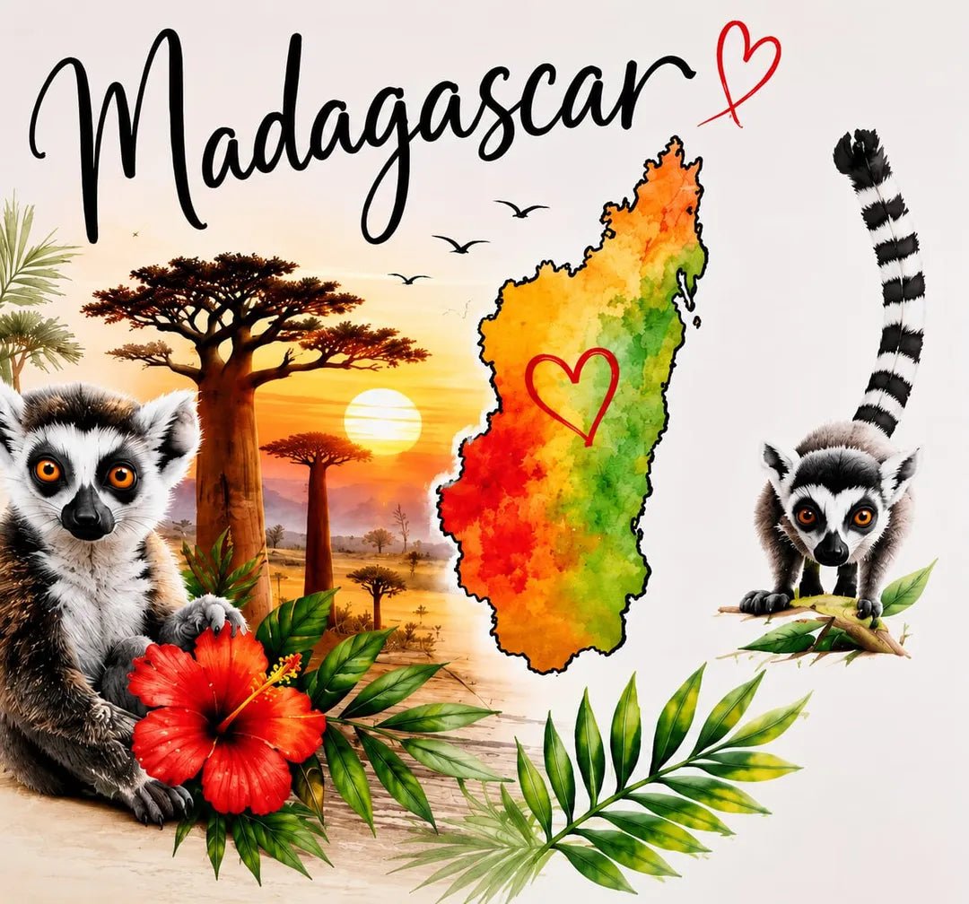 Mug Madagascar 🇲🇬 - Souvenir & Soutien Solidaire