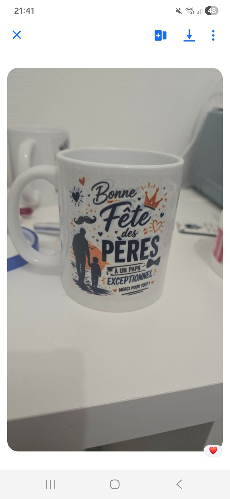 Mug Personnalisé au Choix ☕ - Cadeau Original Fait Main