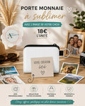 Porte-Monnaie Personnalisé 💛 - Cadeau Original & Pratique