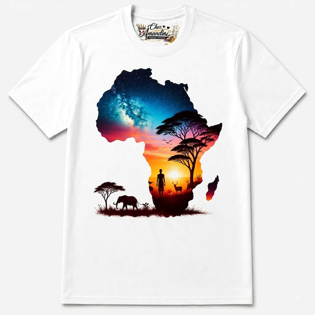 T-shirt Afrique Savane