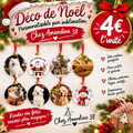 Boule de Noël personnalisable par sublimation